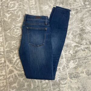 Lila Ryan Womens Skinny Jeans Medium‎ Wash Blue Denim Size 27